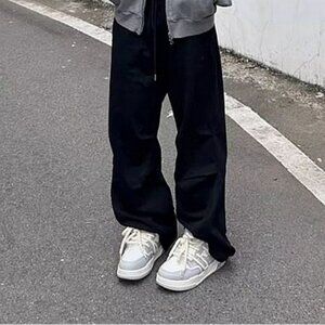 Goodbrand Size 6 Womens Chunky Lace Sneakers in Gray and White